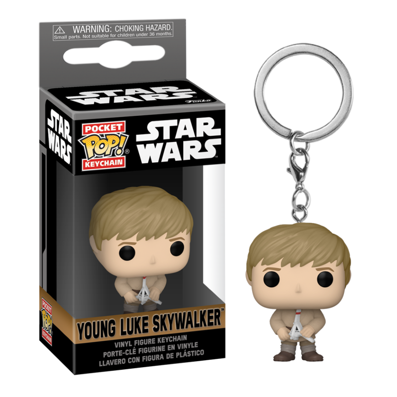 STAR WARS OBI-WAN KENOBI -Pocket Pop Keychains -Luke Skywalker "Jeune" 