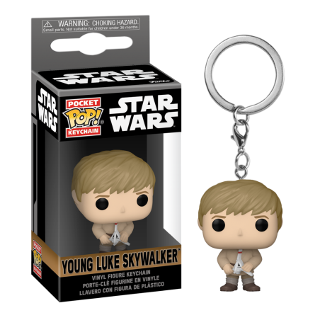 STAR WARS OBI-WAN KENOBI -Pocket Pop Keychains -Luke Skywalker "Jeune" 