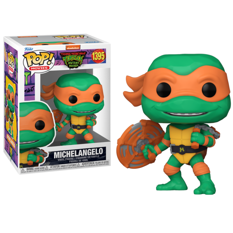 TORTUES NINJAS MAYHEM - POP Movies N° 1395 - Michelangelo 