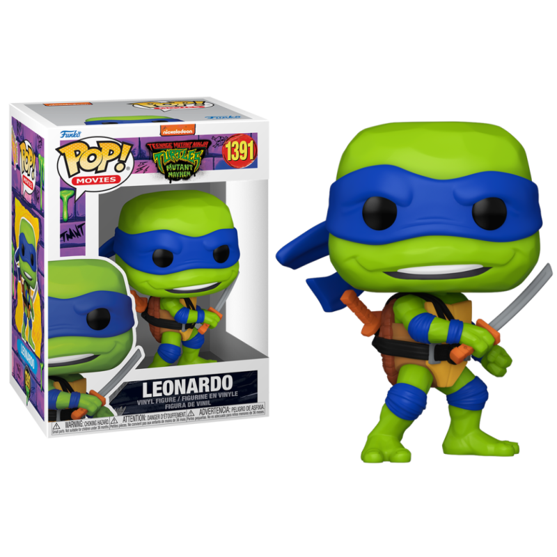 TORTUES NINJAS MAYHEM - POP Movies N° 1391 - Leonardo 
