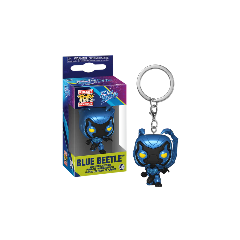 BLUE BEETLE - Pocket Pop Keychains - Blue Beetle 