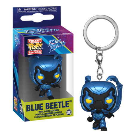 BLUE BEETLE - Pocket Pop Keychains - Blue Beetle 