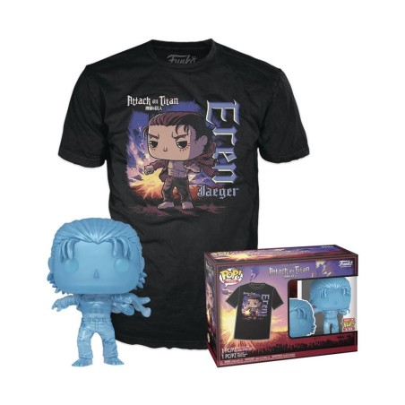 AOT S5 - Booble Head POP N° 1321 - Eren With Marks +T-shirt (M) 