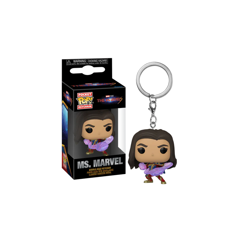THE MARVELS - Pocket Pop Keychains - Miss Marvel 