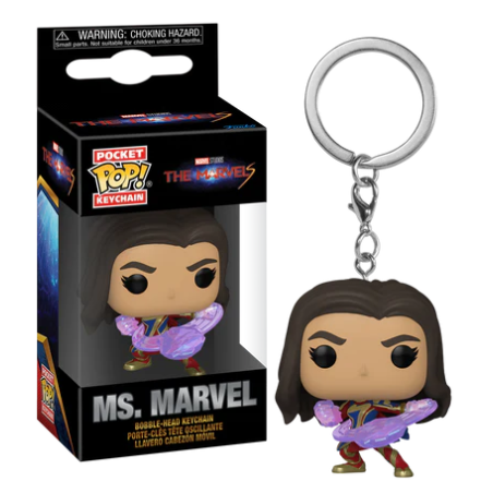 THE MARVELS - Pocket Pop Keychains - Miss Marvel 