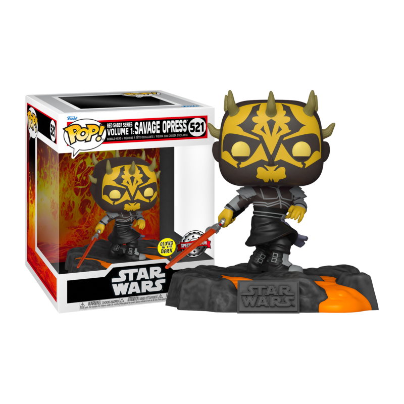 STAR WARS - POP Deluxe N° 521 - Savage Opress (Glow In The Dark) 