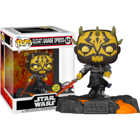 STAR WARS - POP Deluxe N° 521 - Savage Opress (Glow In The Dark) 