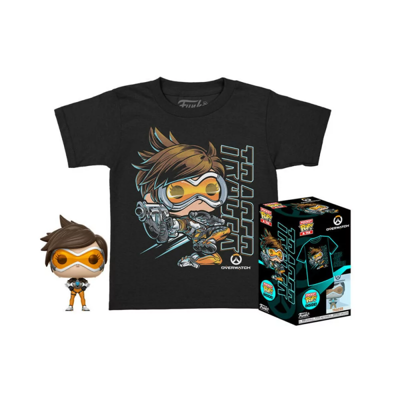 OVERWATCH - Pocket POP - Tracer + T-shirt (XL) 