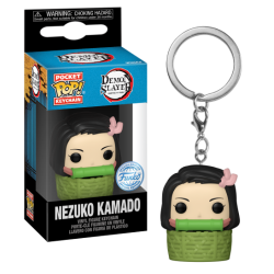 DEMON SLAYER - Pocket Pop Keychains - Nezuko in Basket 