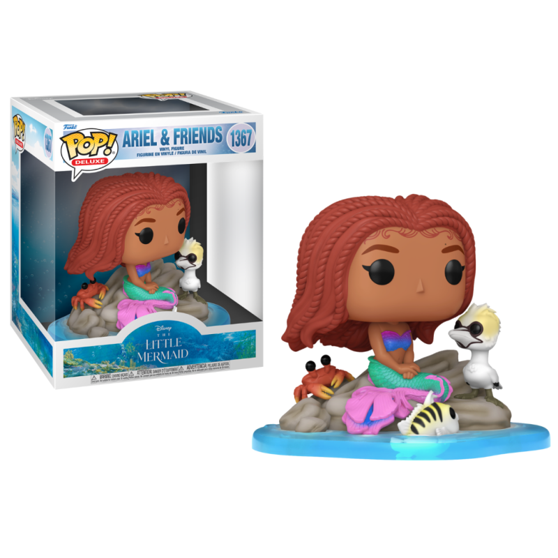 LA PETITE SIRENE "LIVE ACTION" - POP Deluxe N° 1367 - Ariel & Amis 