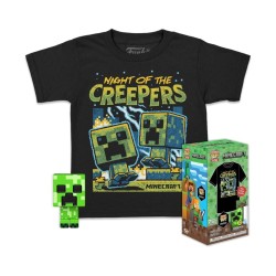 MINECRAFT - Mini POP - Blue Creeper + T-shirt (L) 