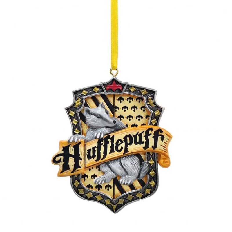HARRY POTTER - Poufsouffle - Décoration de Sapin 8cm 