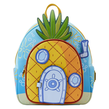 BOB L'EPONGE - Maison Ananas - Mini Sac à dos LoungeFly 