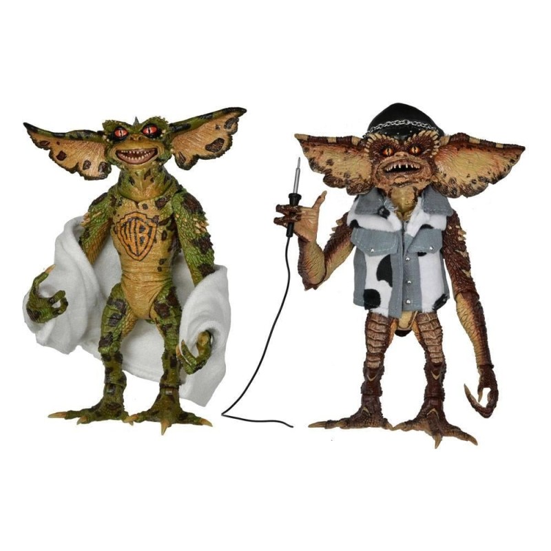 GREMLINS 2 - Tattoo Gremlins - Pack 2 Figurines 18cm 