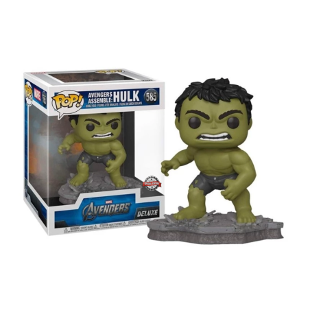 AVENGERS - POP Deluxe N° 585 - Hulk "Assemble" SPECIAL EDITION 