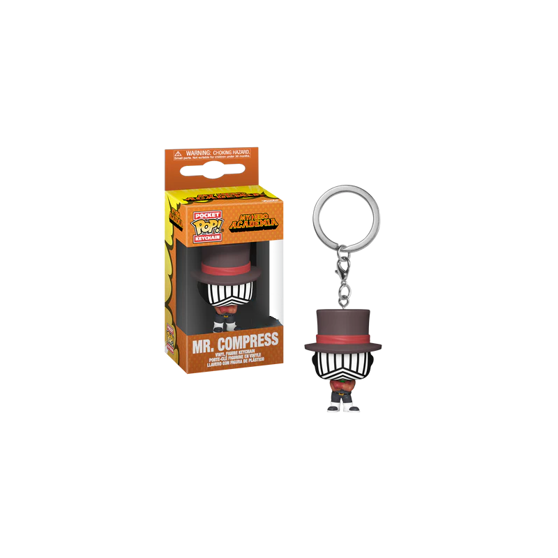MY HERO ACADEMIA - Pocket Pop Keychains - Compress (Hideout) 