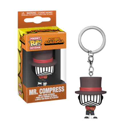 MY HERO ACADEMIA - Pocket Pop Keychains - Compress (Hideout) 