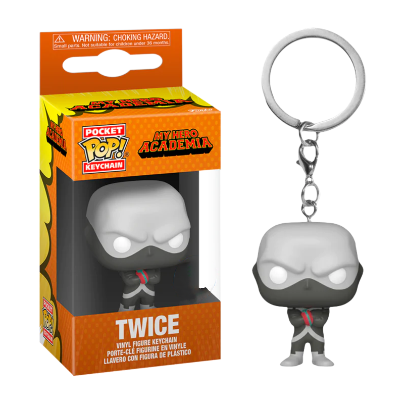 MY HERO ACADEMIA - Pocket Pop Keychains - Twice (Hideout) 