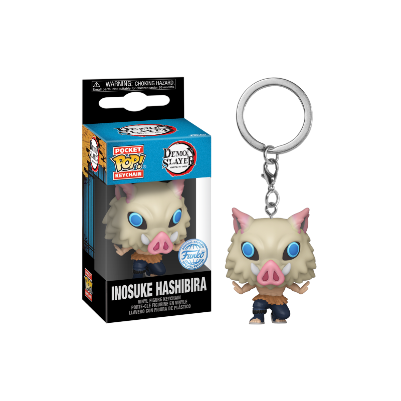 DEMON SLAYER - Pocket Pop Keychains - 7th Form Inosuke 