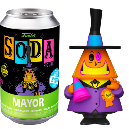 NBX - POP Vinyl Soda - Mayor (Blacklight) w/Chase (IE) 