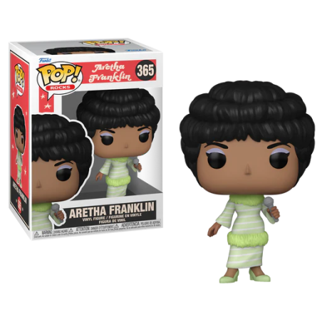 MUSIC - POP Rocks N° 365 - Aretha Franklin (Green Dress) 