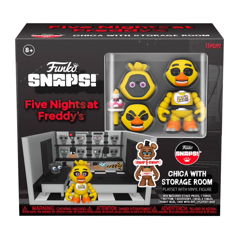 FNAF - Storage Room w/ Chica - Snap Playset Funko 
