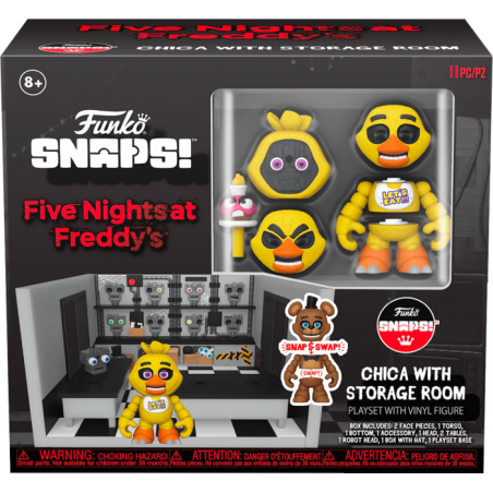 FNAF - Storage Room w/ Chica - Snap Playset Funko 