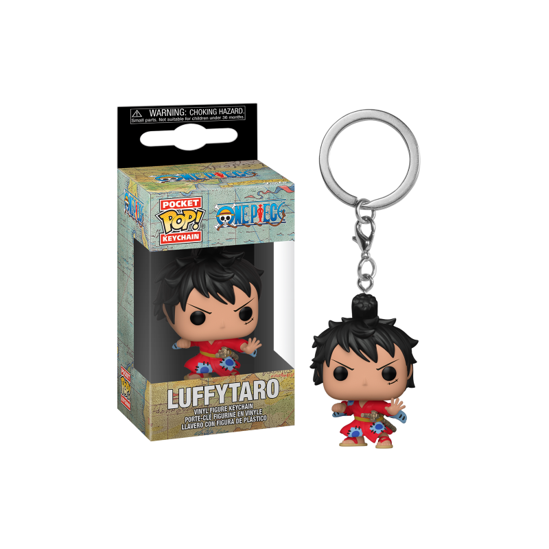 ONE PIECE - Pocket Pop Keychains - Luffy in Kimono 
