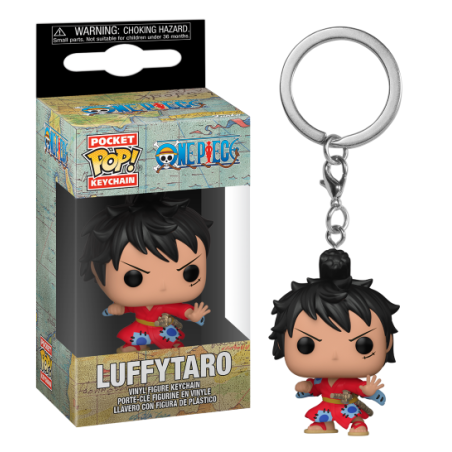 ONE PIECE - Pocket Pop Keychains - Luffy in Kimono 