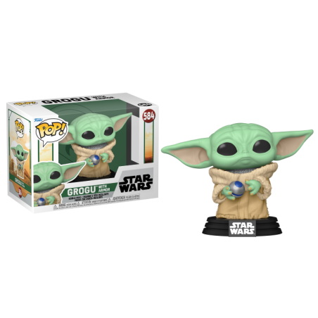 BOOK OF BOBA FETT - POP N° 584 - Grogu w/ armor 