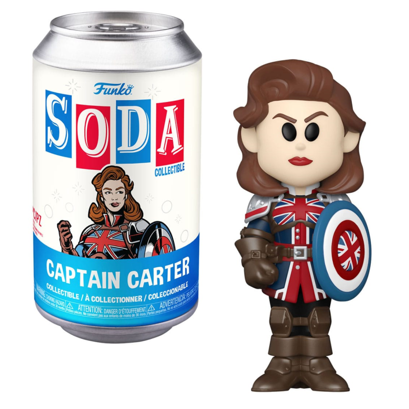 WHAT IF - POP Soda - Captain Carter avec Chase (M) 