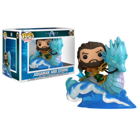 AQUAMAN 2 - POP Ride DLX N° 295 - Aquaman et Storm 