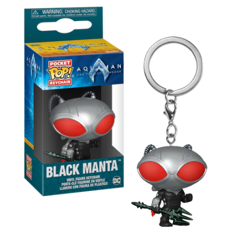 AQUAMAN 2 - Pocket Pop Keychains - Black Manta 