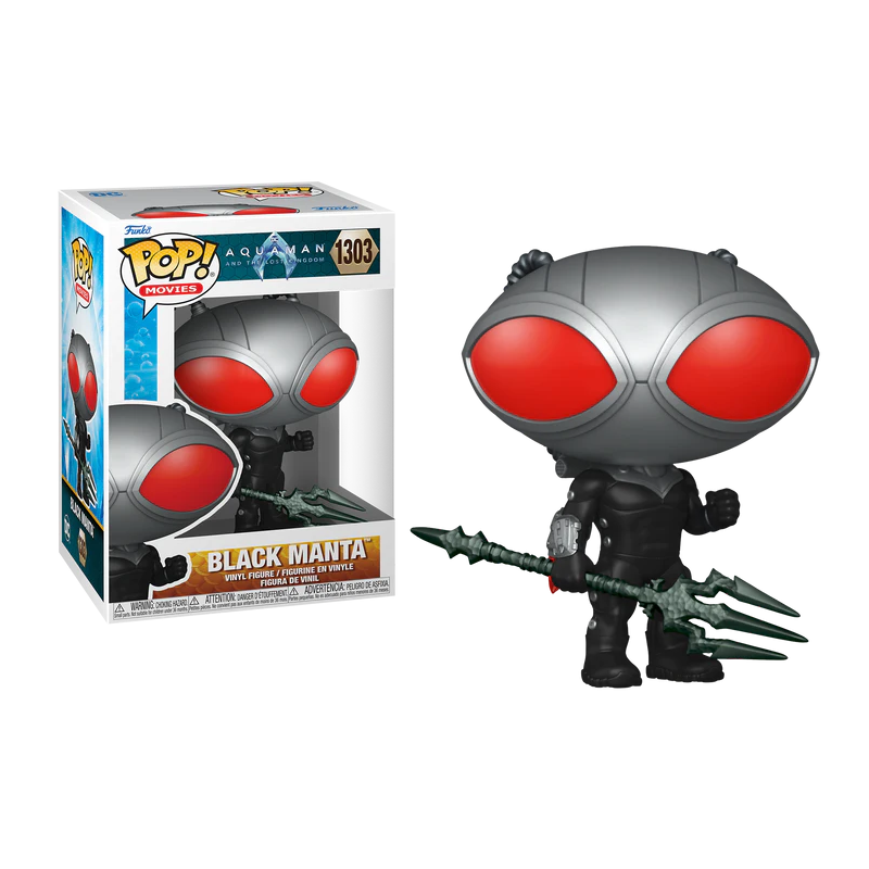 AQUAMAN 2 - POP Movies N° 1303 - Black Manta 