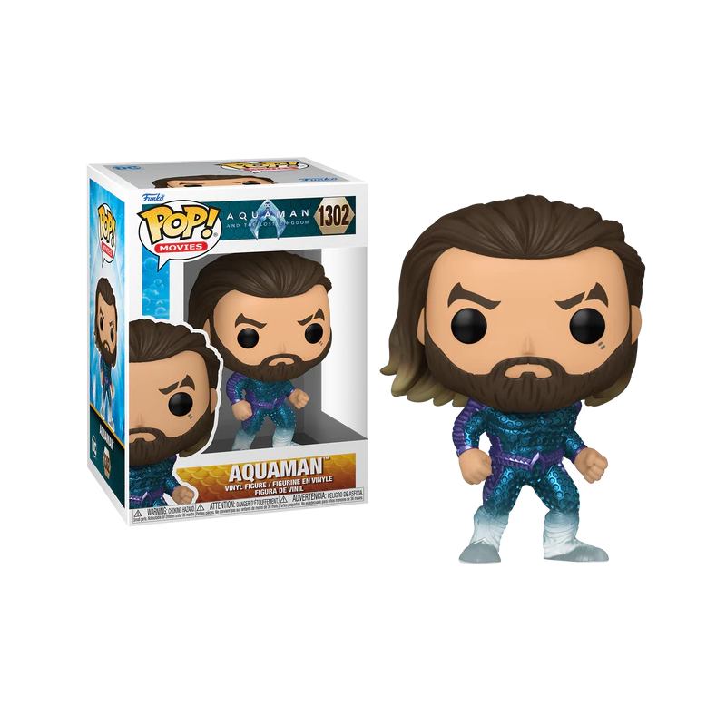 AQUAMAN 2 - POP Movies N° 1302 - Aquaman (Stealth Suit) 