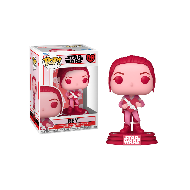 STAR WARS - POP Valentines N° 588 - Rey 