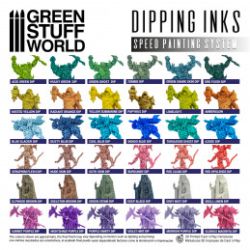 Peintures Dipping inks 60 ml - ELFWOOD BROWN DIP 2