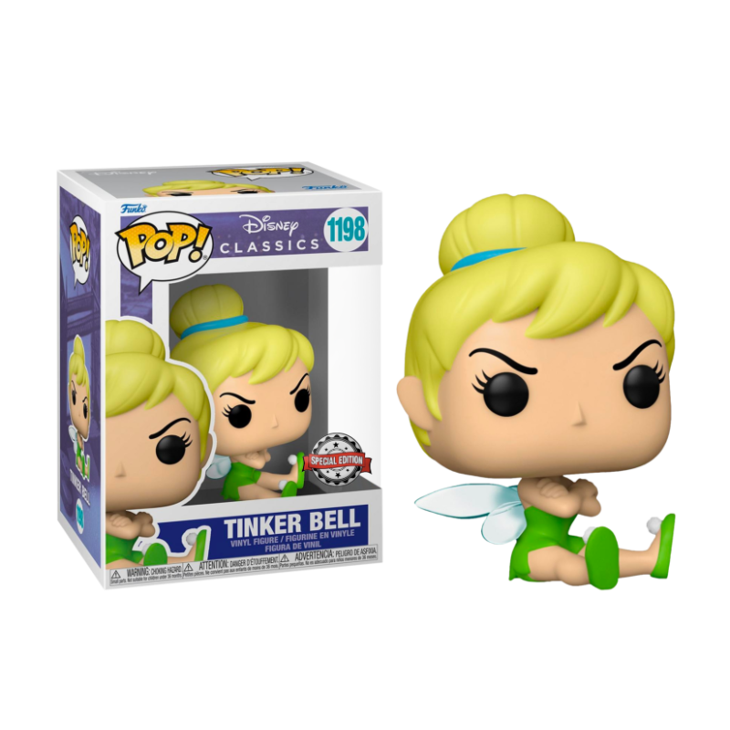 DISNEY - POP N° 1198 - Fée Clochette grincheus w/Chase SPECIAL EDITION 
