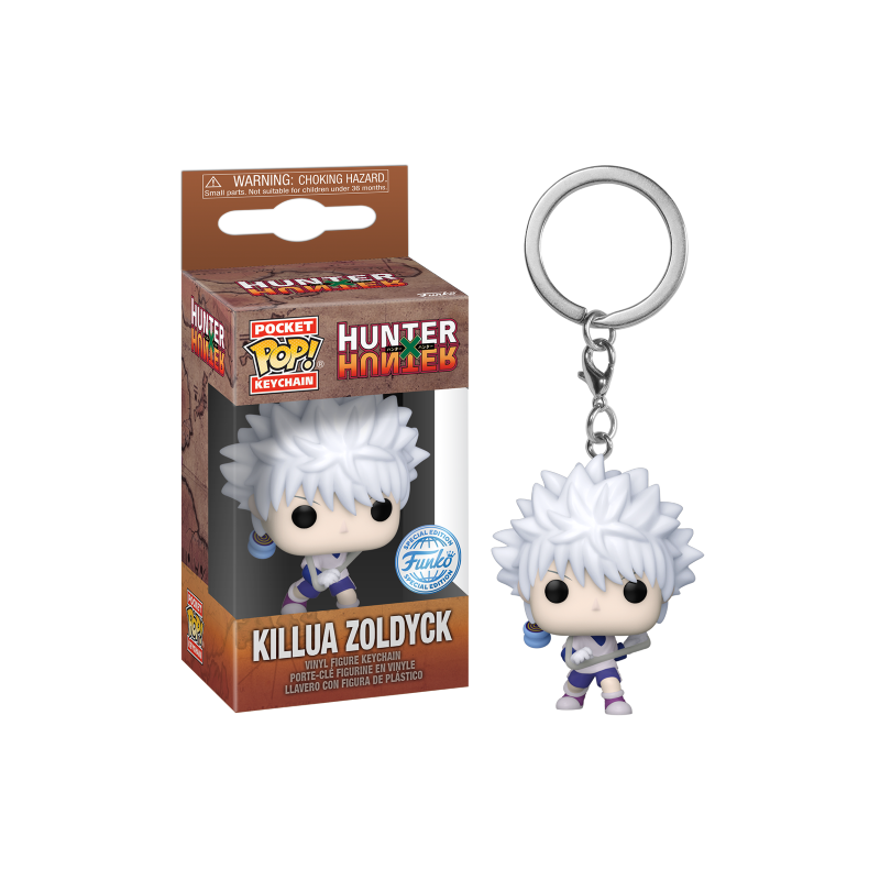 HUNTER X HUNTER - Pocket Pop Keychains - Killua avec Yoyo 