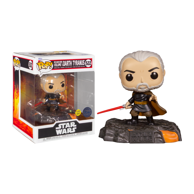 STAR WARS - POP DELUXE N° 522 - RSSv1 - Darth Tyranus (GW) 