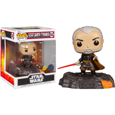 STAR WARS - POP DELUXE N° 522 - RSSv1 - Darth Tyranus (GW) 