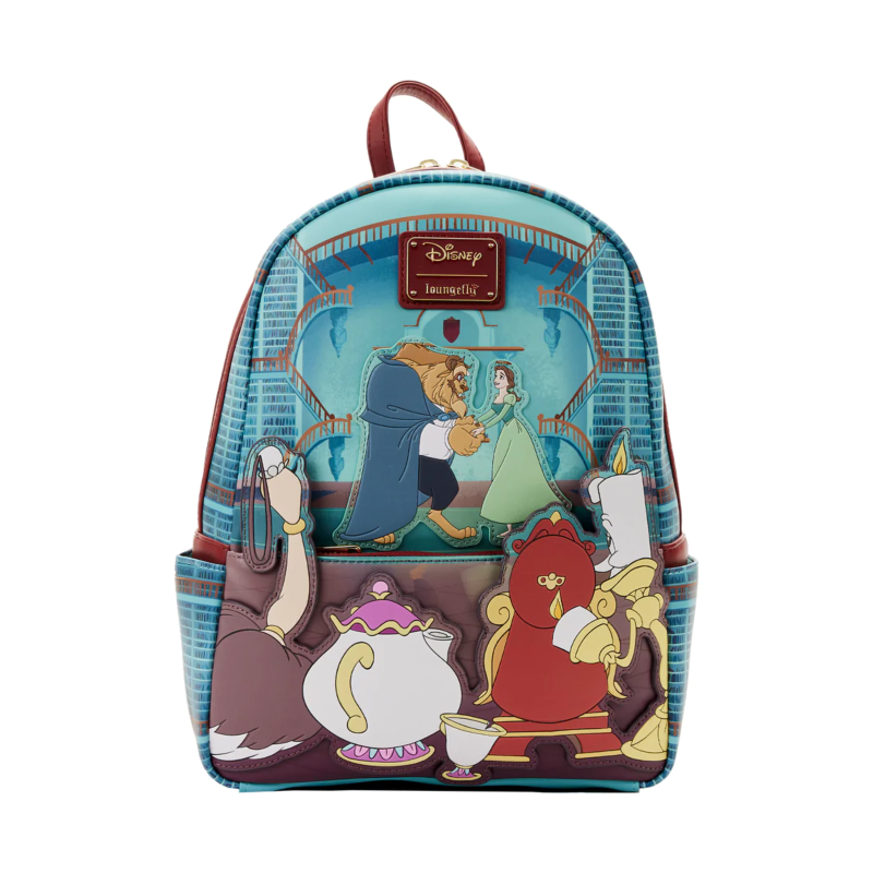 DISNEY - La Belle et la Bete "Library" - Mini sac à dos Loungefly 
