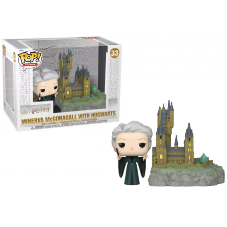 HARRY POTTER - POP TOWN N° 33 - 20ème Anniv. - Minerva avec Poudlard 