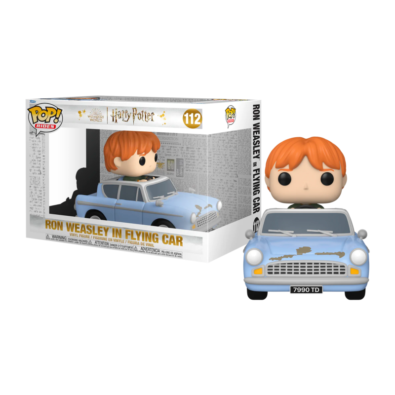 HARRY POTTER - POP Ride SDLX N° 112 - 20ème Anniv. - Ron avec voiture 