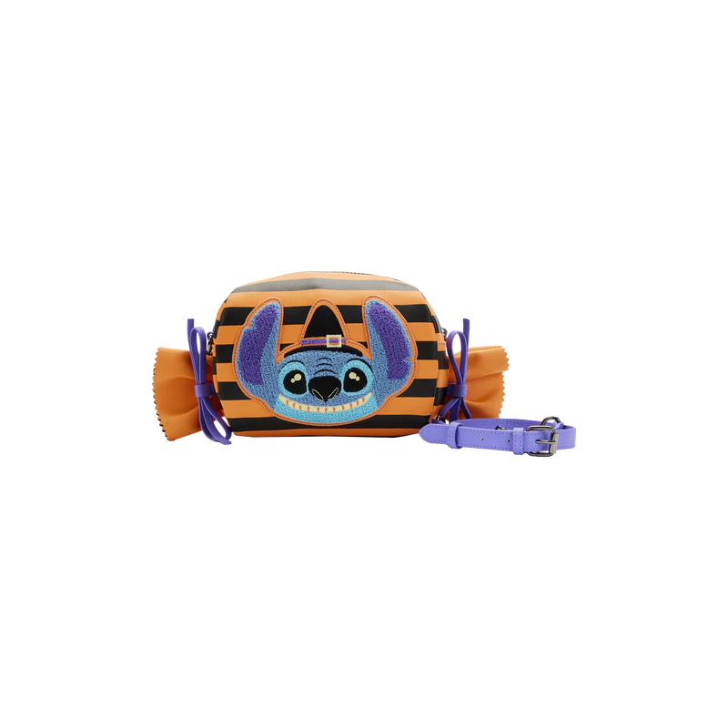 DISNEY - Lilo & Stitch - Sac bandoulière Loungefly "halloween bonbon" 