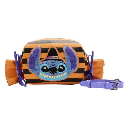 DISNEY - Lilo & Stitch - Sac bandoulière Loungefly "halloween bonbon" 