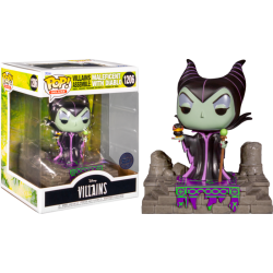 DISNEY - POP DELUXE NÂ° 1206 - Maleficient with Diablo 2
