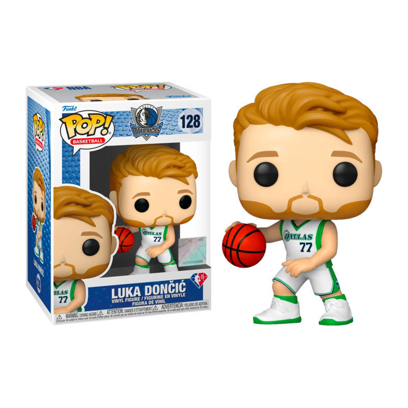 NBA - POP N° 128 - Luka Doncic ( Light Blue Jersey ) 