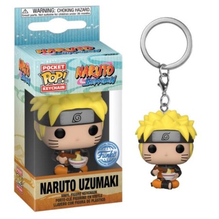 NARUTO - Pocket Pop Keychains - Naruto avec nouilles 
