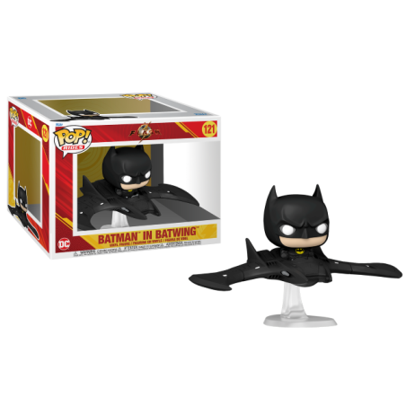 FLASH MOVIE - POP Ride Super DLX N° 121 - Batman dans la Batwing 
